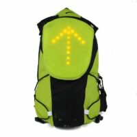 Mochila para Bike com Led Indicador de Direção