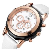 Relógio Megir Elegance Feminino com Cronógrafo