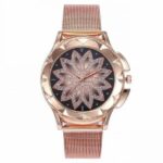 Relógio Vansvar Feminino Flor de Lótus