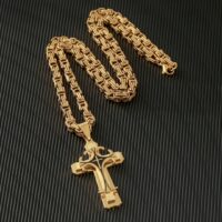 Corrente Premium Com Crucifixo – Império Bizantino