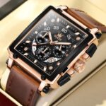 Relógio de Luxo Quadrado – King’s Domain