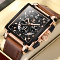 Relógio de Luxo Quadrado – King’s Domain