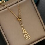 Colar Ajustável Geométrico – Modern Gold