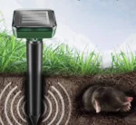 Repelente de Pragas com Painel Solar – Diga Adeus aos Roedores e Outras Pestes!