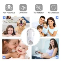 Repelente de Insetos Ultrassônico -Dois em Um