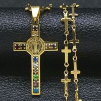 Colar Feminino Cruz de São Bento – Protector Saint