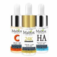 Maxbox – Serum Completo Vitamina C + Ácido Hialurônico Botox Ouro Kit 45Ml