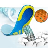 Par de Palmilhas Ortopédicas Silicone Gel