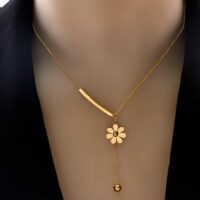 Colar de Luxo Flor – High Fashion