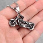 Colar Em Aço Inox Motociclista – Chopper Fantasma