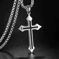 Colar com Crucifixo Masculino – Peregrino