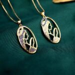 Colar Feminino Folheado a Ouro – Virgem Mary