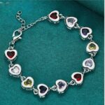 Pulseira Feminina Banhada a Prata – Amour