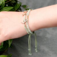 Pulseira Feminina com Pedra Aventurina – Enchanting Nature