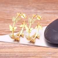 Brinco Argola de Borboleta – Reframe