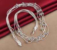 Colar Maxi Banhado a Prata – Serene