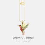 Colar Beija-flor Feminino – Colorful Wings