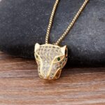 Colar de Leopardo Cravejado – Splendid Animal