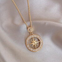Colar Feminino Estrela Octograma – Light of Wealth