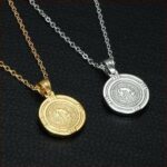 Corrente com Pingente de São Bento – Banhada a Ouro ou Prata