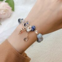 Pulseira Feminina Pedraria Flor – Flower Of Charm