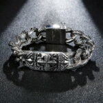 Pulseira Masculina de Aço Inoxidável – Legendary