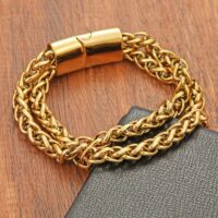 Pulseira Dupla Fecho Magnético – Supremacy