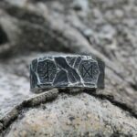 Anel Masculino Premium Runas Viking – Warrior