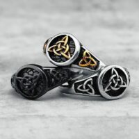 Anel Masculino Viking – Triqueta