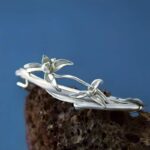 Bracelete Artesanal Banhado a Prata – Bloom