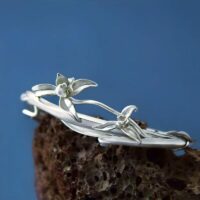 Bracelete Artesanal Banhado a Prata – Bloom