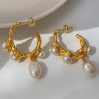 Brinco de Luxo Barroco – Majestade Pérola