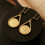 Brinco Banhado a Ouro – Moeda Turca