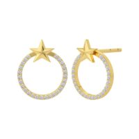 Brinco Feminino Banhado a Prata – Laços