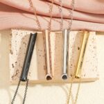 Colar com Pingente Antiestresse em Aço Inoxidável – Easy Calm