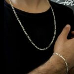 Conjunto Masculino Banhado a Prata – El Patron