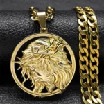 Colar Masculino em Aço Inoxidável 316L – Corpus Christi