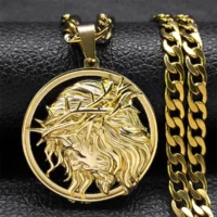 Colar Masculino em Aço Inoxidável 316L – Corpus Christi