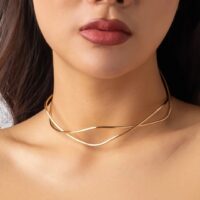 Choker Feminina Luxo – Finess Woman
