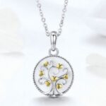 Colar Feminino Banhado a Prata – Florescer