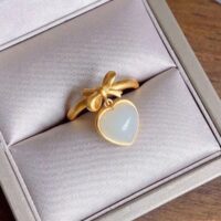 Anel Delicado Calcedônia Natural – Kawaii