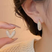 Brinco Feminino com Pérolas – Pure Heart