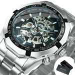 Relógio Masculino em Aço Inoxidável