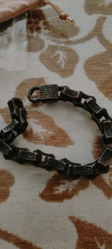 Pulseira Masculina em Aço Inoxidável – Alpha Iron photo review