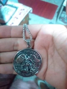 Corrente Brasão do Príncipe Arcanjo em Aço Inoxidável photo review