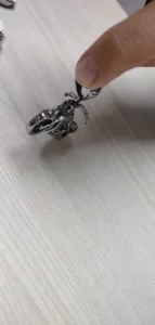 Colar Em Aço Inox Motociclista – Chopper Fantasma photo review