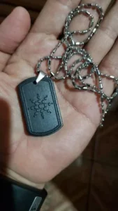 Colar Terapêutico de Lava Vulcânica photo review