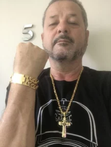 Click to view full screen Conjunto Corrente e Pulseira Banhados a Ouro Nobreza Bizantina photo review