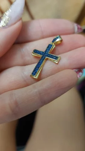 Crucifixo Feminino – Cruz Celestial photo review