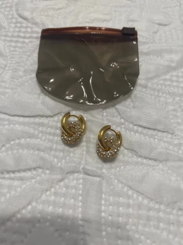 Brinco Argolinha Banhado a Ouro 18k – Elegant Shine photo review